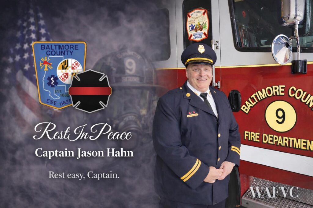 Jason “J-Rock” Hahn Obituary – Death, Baltimore County Fire Department Retired Captain, Dies