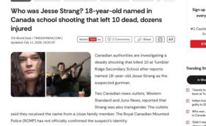 Jesse Van Rootselaar Tumbler Ridge, BC Shooting: Mass Shooting Leaves 10 Dead