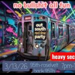 Redline Party 🎉 Set for 3/13/26 — What’s the Word, Chicago?