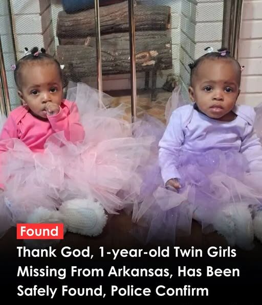 Missing 1-Year-Old Twin Sisters Hazel and Haillian Malone Safely Found in Union County, Arkansas