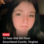 Missing 13-Year-Old Isabella Shiflett of Goochland County, Virginia, Safely Located Along With Juvenile Companion