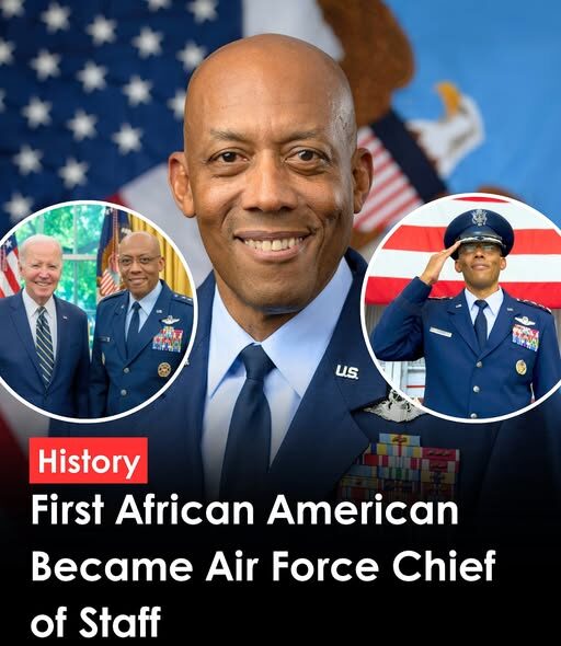 Historic Milestone: General Charles Q. Brown Jr. Becomes the 22nd Chief of Staff of the U.S. Air Force