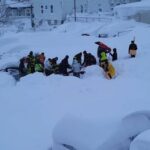 Community Heroism in Action: Neighbors Shovel Path for EMS During Medical Emergency on Division Street in Fall River
