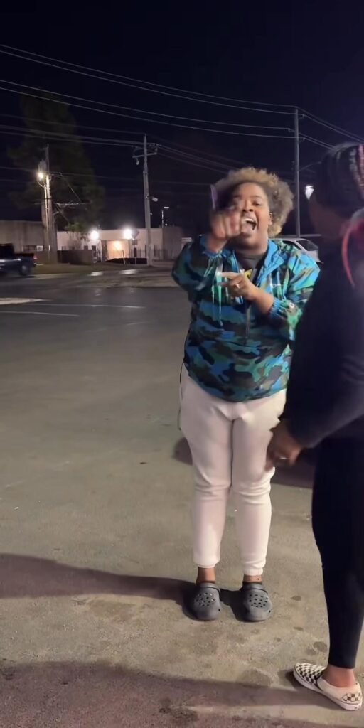 Woman goes absolutely ballistic on me while attempting to cover a shooting crime scene