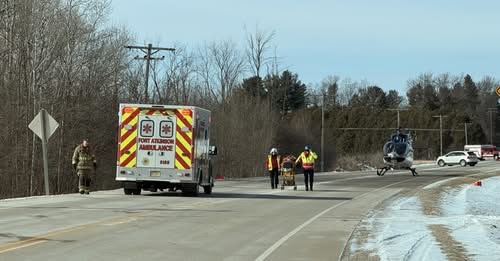Woman in Critical Condition After Snowmobile Accident in Fort Atkinson