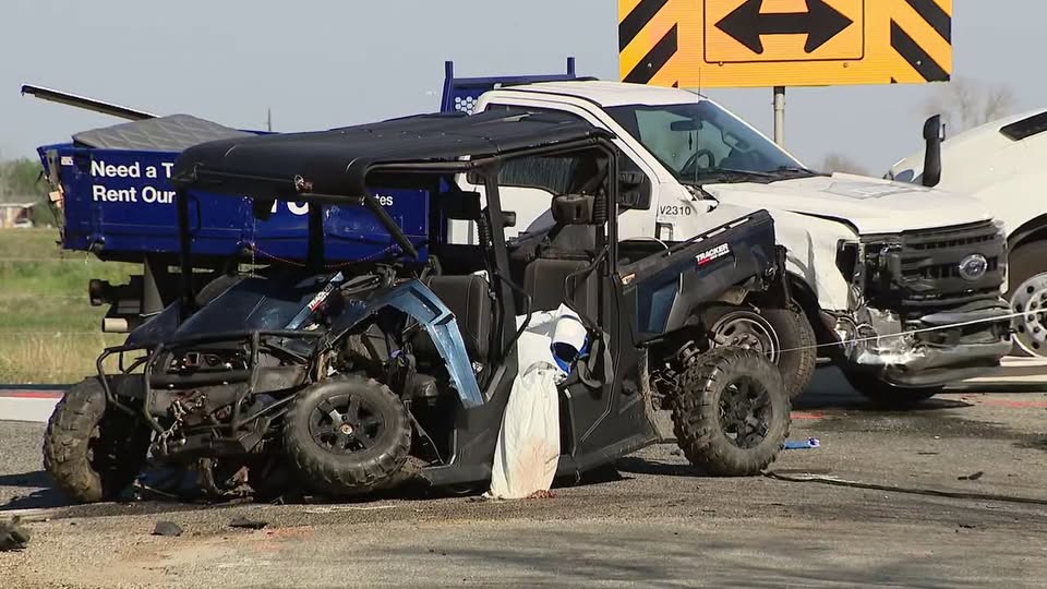 Authorities are on the scene following a deadly crash involving an ATV in Waller County.