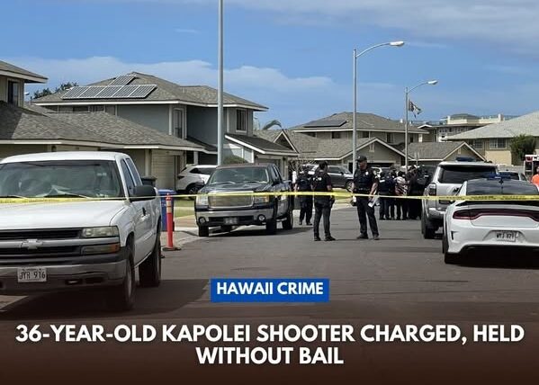 Honolulu Police Department Charges 36-Year-Old Man in Kapolei Shooting Incident