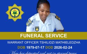 Tshilidzi Mathieledzha Vivo, South Africa Obituary News: Law Enforcement Officer, Dedicated Warrant Officer’s Dies Suddenly