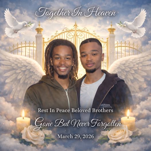🕊️ In Loving Memory of Two Brothers Taken Too Soon.