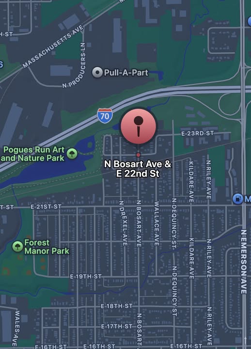 Drive-By Shooting in Indianapolis Leaves 13-Year-Old Injured on East 22nd Street