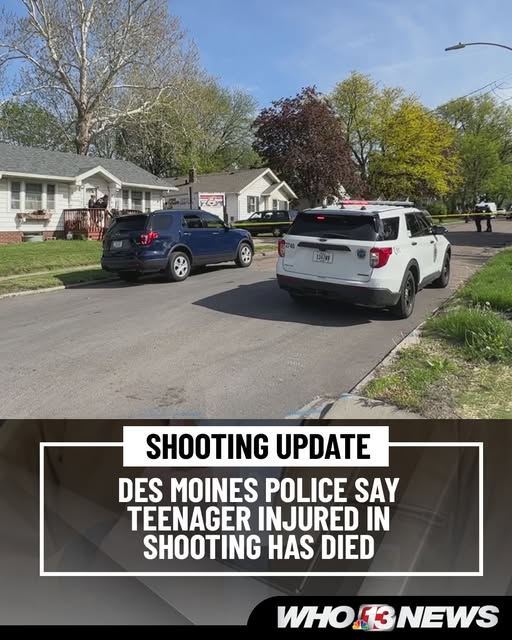 Update: Teen Dies After Saturday Shooting in Des Moines’ Highland Park Neighborhood