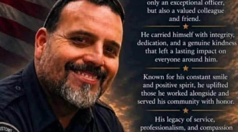 Officer Carlos Loya Calexico, CA: In Loving Memory Of A Beloved Resident