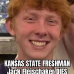 This is Jack Fleischaker, Who DIES AFTER FALL FROM FRATERNITY HOUSE WINDOW
