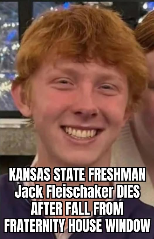 This is Jack Fleischaker, Who DIES AFTER FALL FROM FRATERNITY HOUSE WINDOW